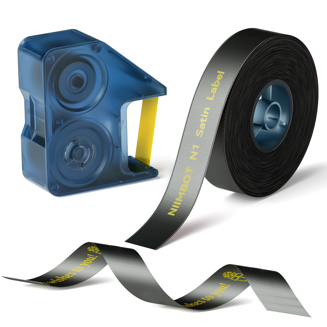 NIIMBOT N1 Black Satin Ribbon