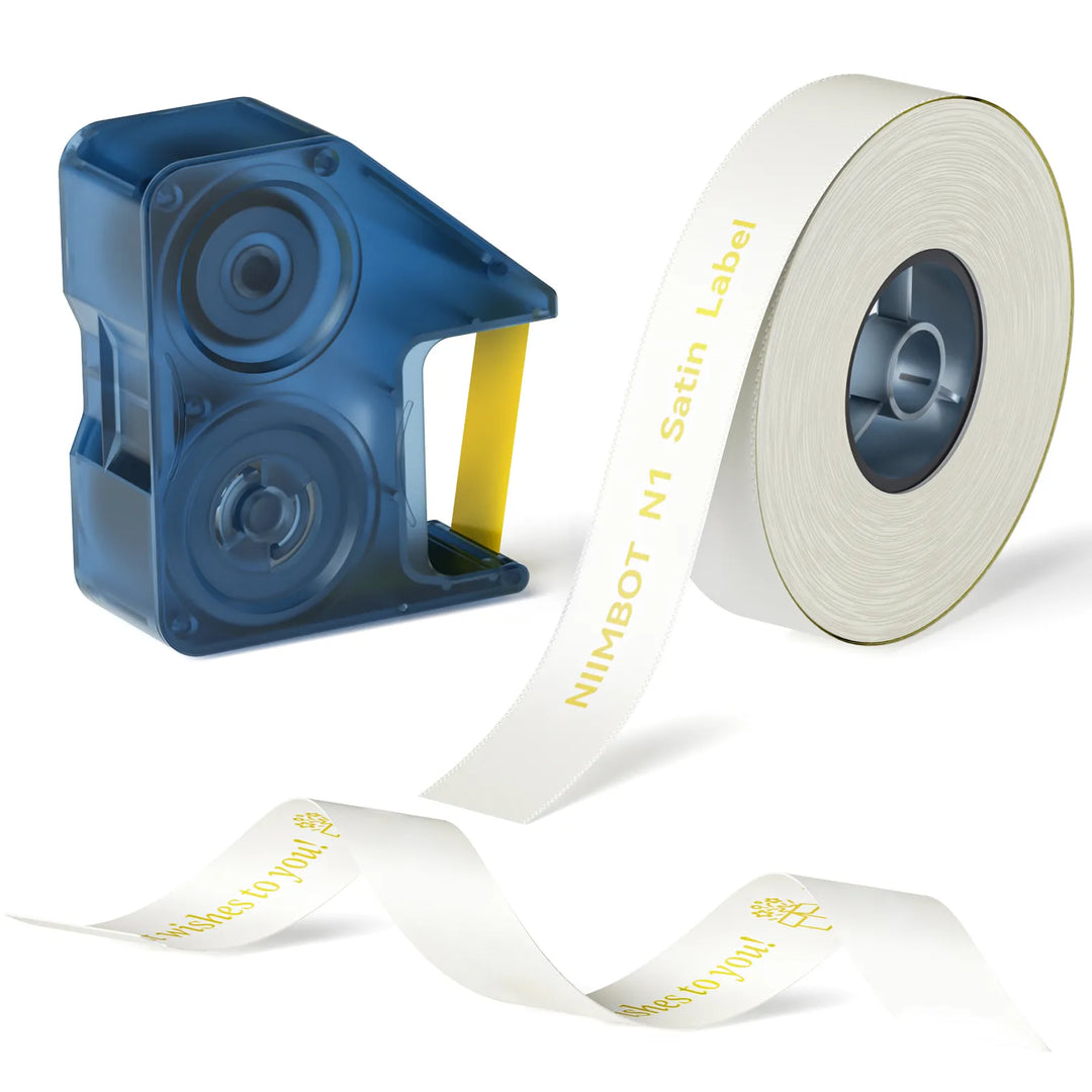 NIIMBOT N1 White Satin Ribbon