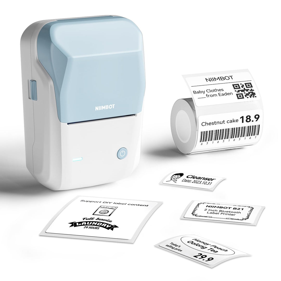 B1 Inkless Thermal Label Printer, Create Professional Labels with Ease