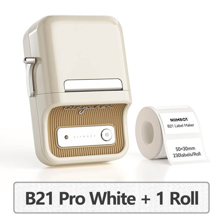 B21 Bluetooth Thermal Label Printer, Efficient for Home, Office, Business