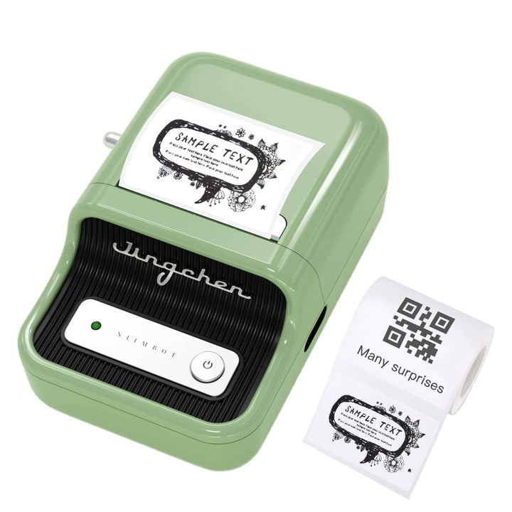 B21 label printer green