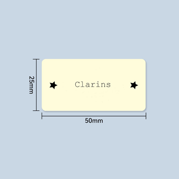 Niedliches Farbetikettenband für D101