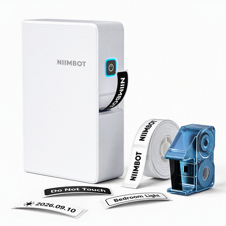 NIIMBOT N1 Etiquetadora Bluetooth portátil de transferencia térmica de 0,5 pulgadas