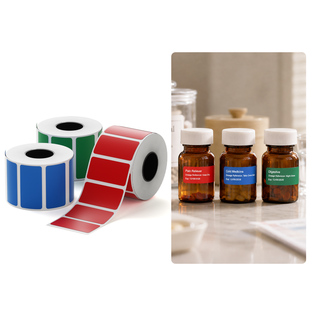 Thermal Transfer Label Printer Labels for M2, M3