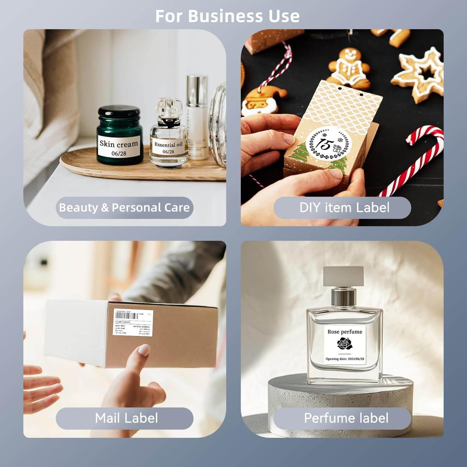 B1 Inkless Thermal Label Printer, Create Professional Labels with Ease ...