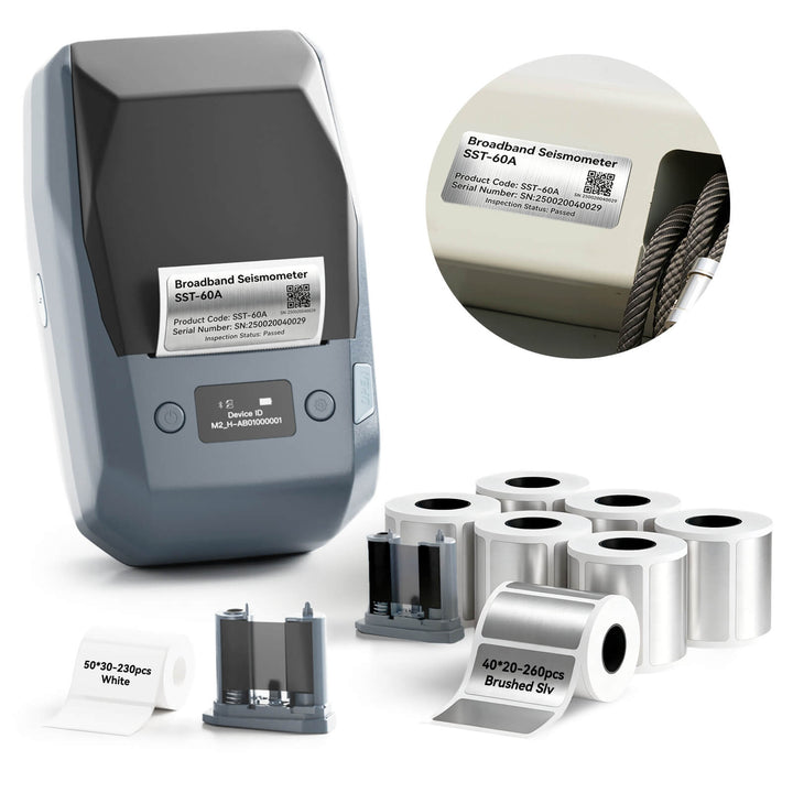 NIIMBOT M2 Thermal Transfer Label Maker, Industrial Nameplate Printer for Outdoor Use, Long-Lasting Durability for Electrical Cabinets & Machinery
