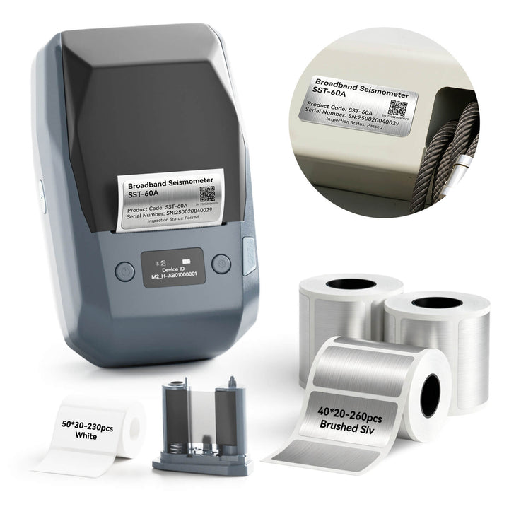 NIIMBOT M2 Thermal Transfer Label Maker, Industrial Nameplate Printer for Outdoor Use, Long-Lasting Durability for Electrical Cabinets & Machinery