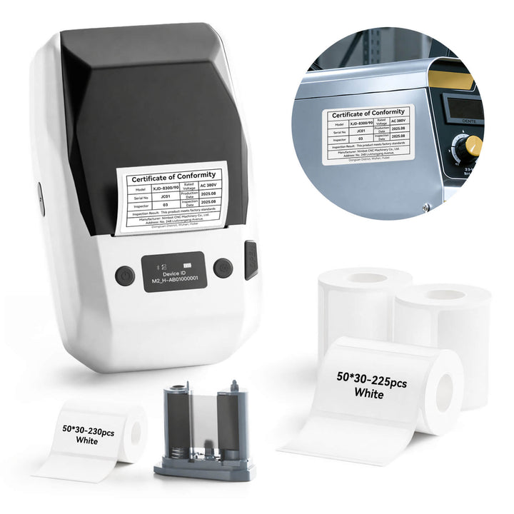 NIIMBOT M2 Thermal Transfer Label Maker, Industrial Nameplate Printer for Outdoor Use, Long-Lasting Durability for Electrical Cabinets & Machinery