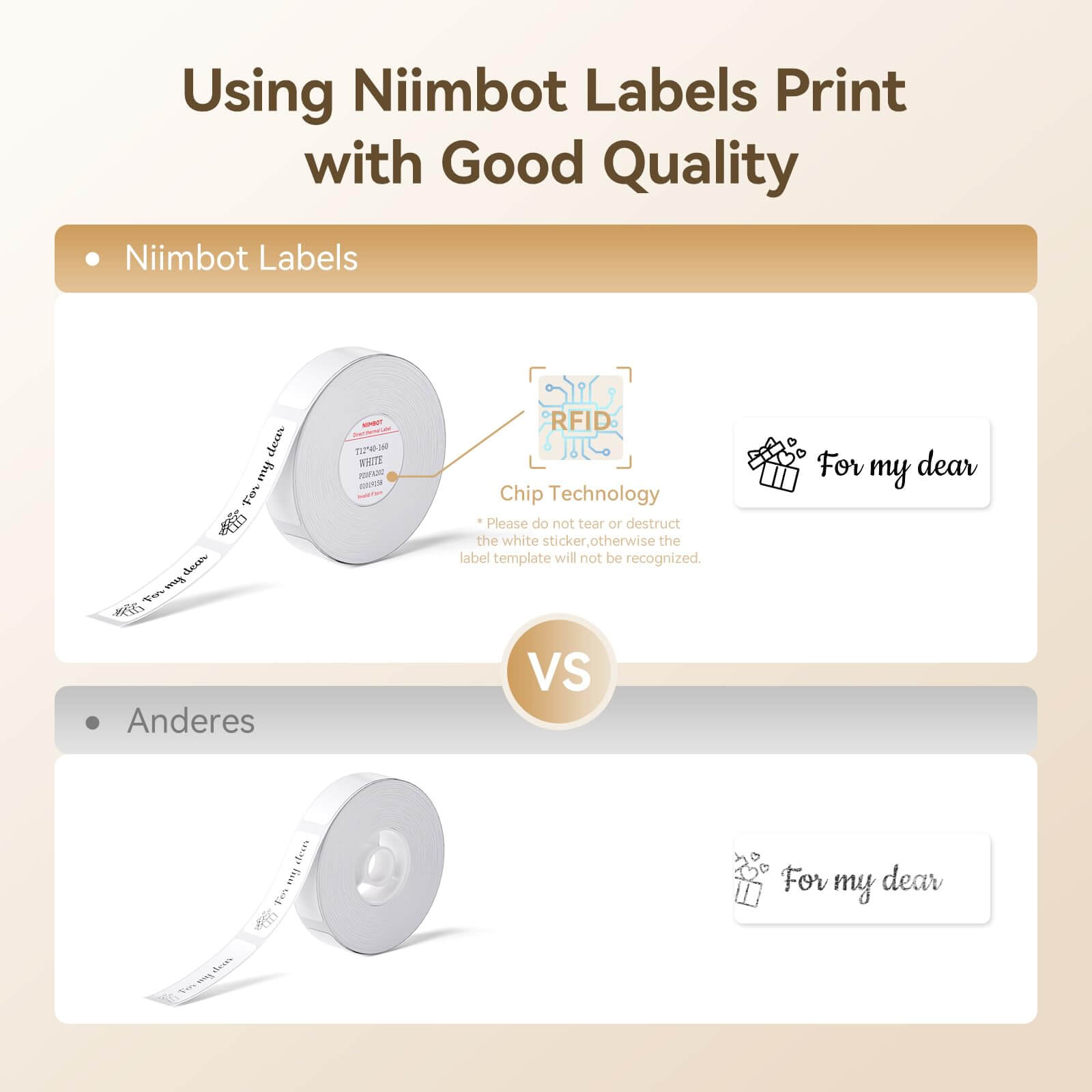Nimbot Label Sizes NIIMBOT Label Paper White Stickers for D11/D110/D101 Label Printer
