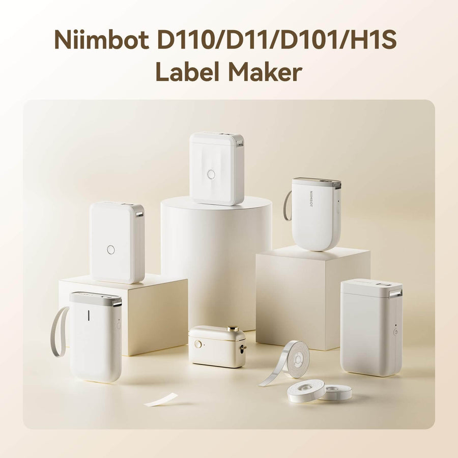 NIIMBOT Label Paper White Stickers for D11/D110/D101 Label Printer