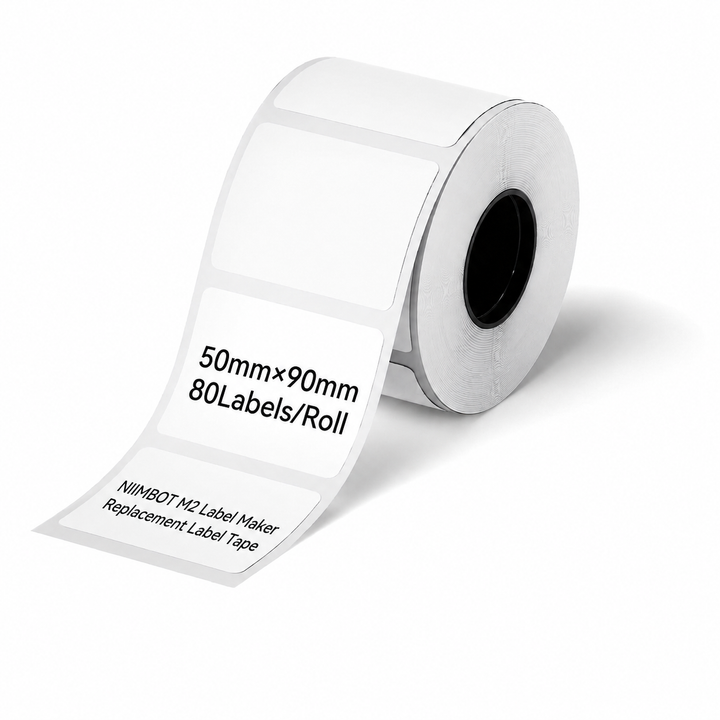 NIIMBOT White Thermal Transfer Labels for M2,M3