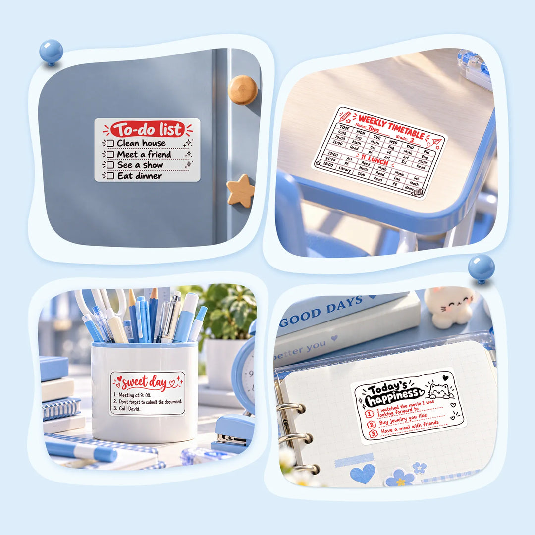 Red&Black Labels Only for B21 Pro, B1 Pro, B2 Pro