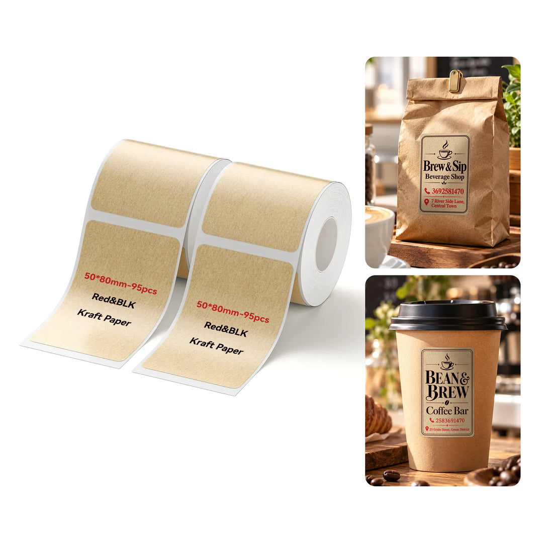 Red&Black Labels Only for B21 Pro, B1 Pro, B2 Pro