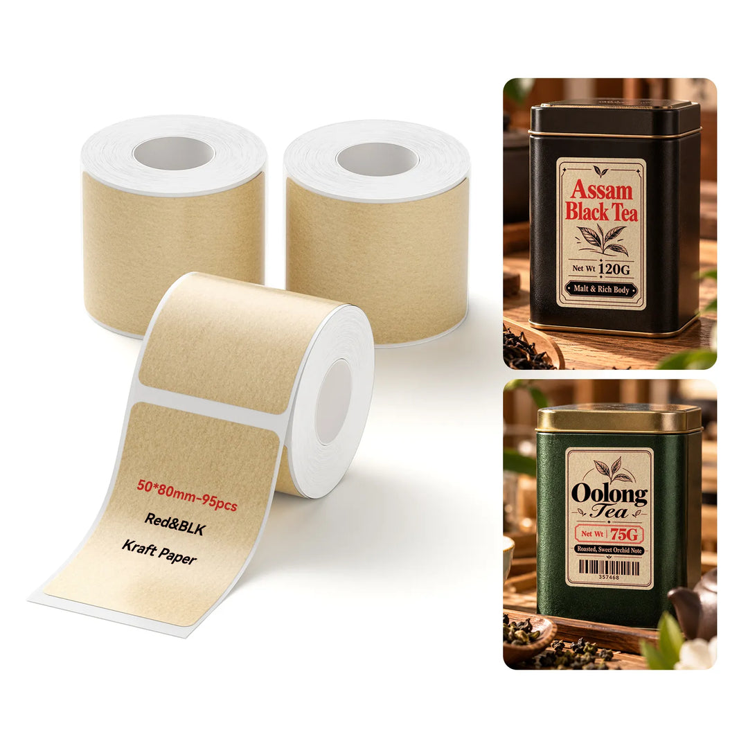 Red&Black Labels Only for B21 Pro, B1 Pro, B2 Pro