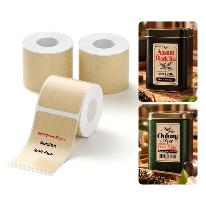 Red&Black Labels Only for B21 Pro, B1 Pro, B2 Pro