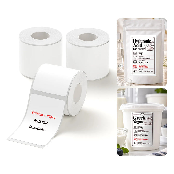 Red&Black Labels Only for B21 Pro, B1 Pro, B2 Pro