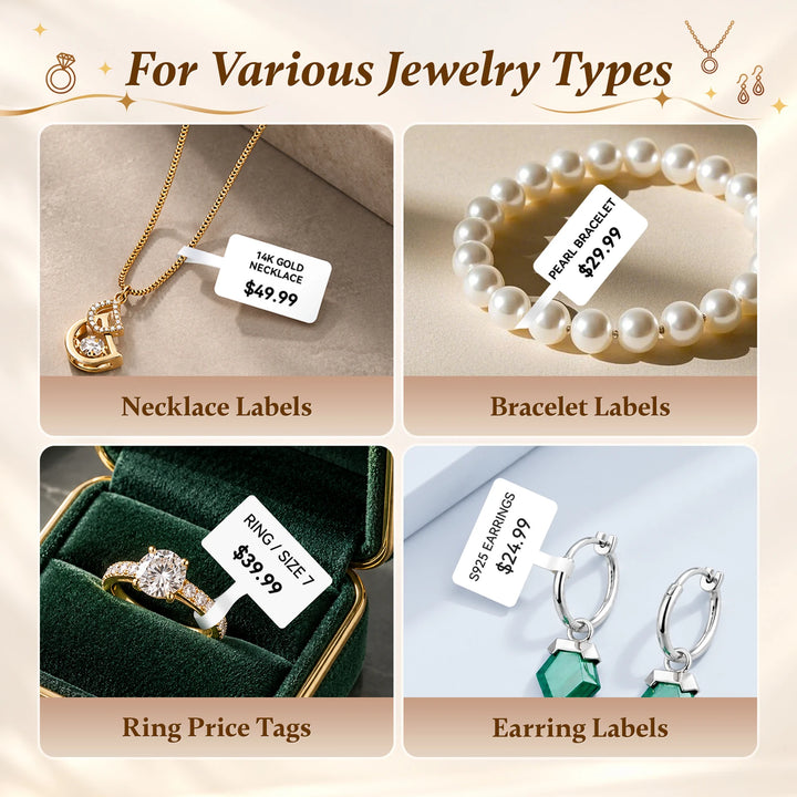 NIIMBOT B1 Jewelry Tag Printer for Small Business & Retail Stores