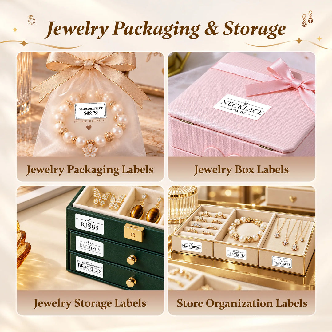 NIIMBOT B1 Jewelry Tag Printer for Small Business & Retail Stores