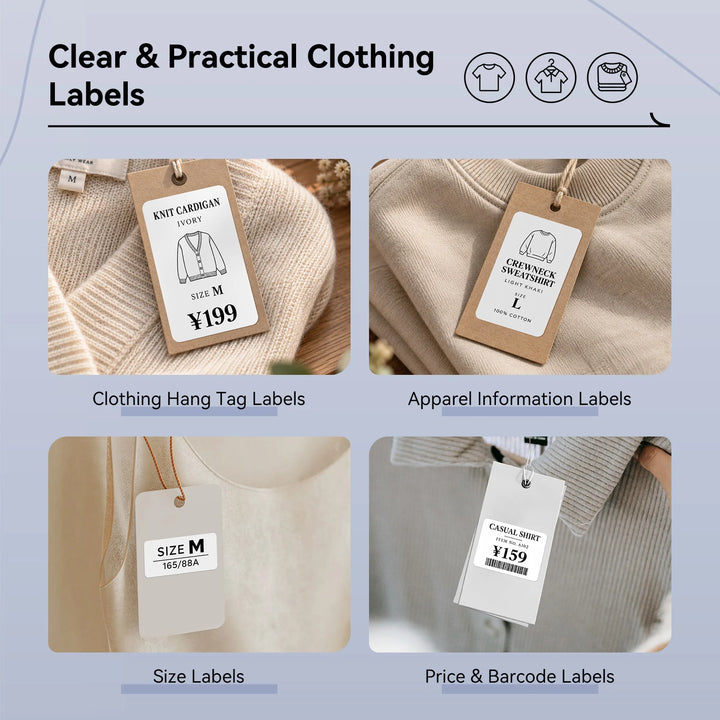NIIMBOT B1 Thermal Label Maker | Small Business, Food, Office, Clothing & Transparent Labels
