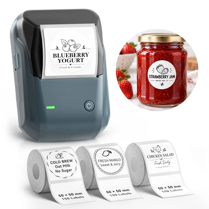 NIIMBOT B1 Thermal Label Maker | Small Business, Food, Office, Clothing & Transparent Labels