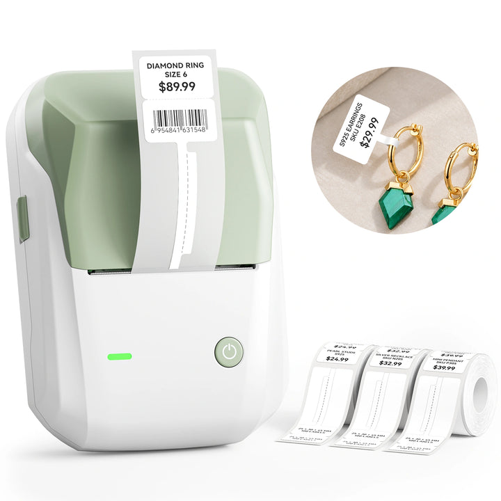 NIIMBOT B1 Jewelry Tag Printer for Small Business & Retail Stores