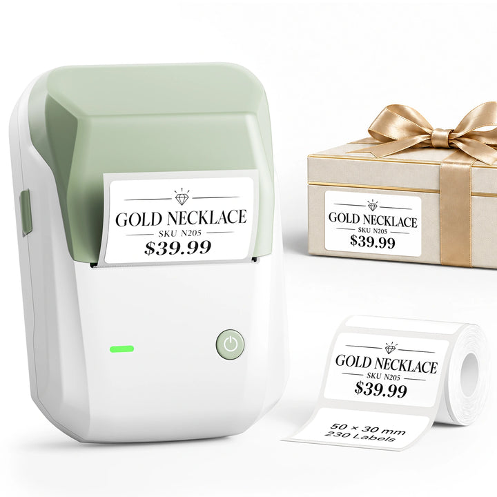 NIIMBOT B1 Jewelry Tag Printer for Small Business & Retail Stores