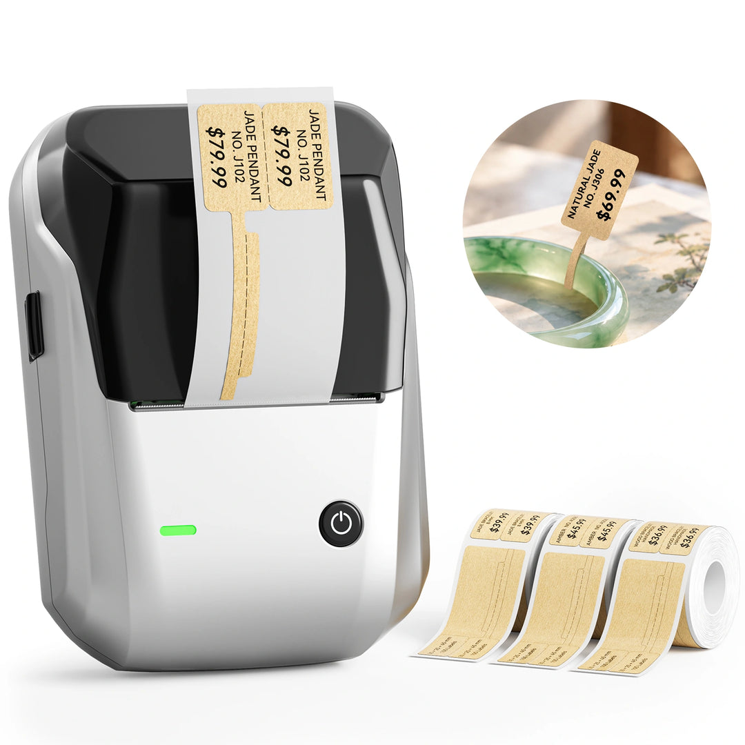 NIIMBOT B1 Jewelry Tag Printer for Small Business & Retail Stores
