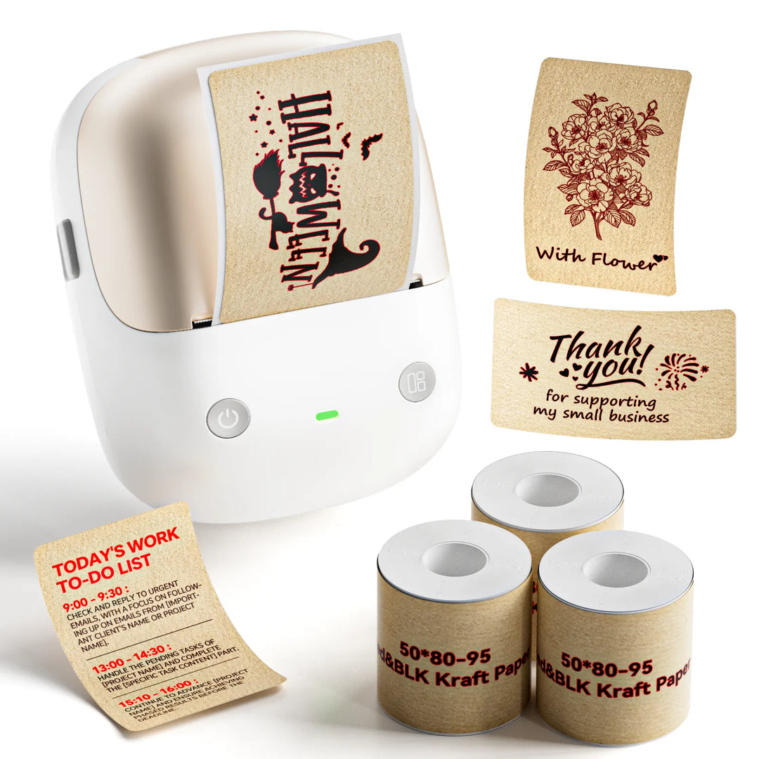 NIIMBOT B2 Pro Photo Maker-Maschine, 300 DPI High Definition, tragbarer Thermo-Pohoto-Drucker mit lustiger APP für Fotos, Scrapbook, Zuhause