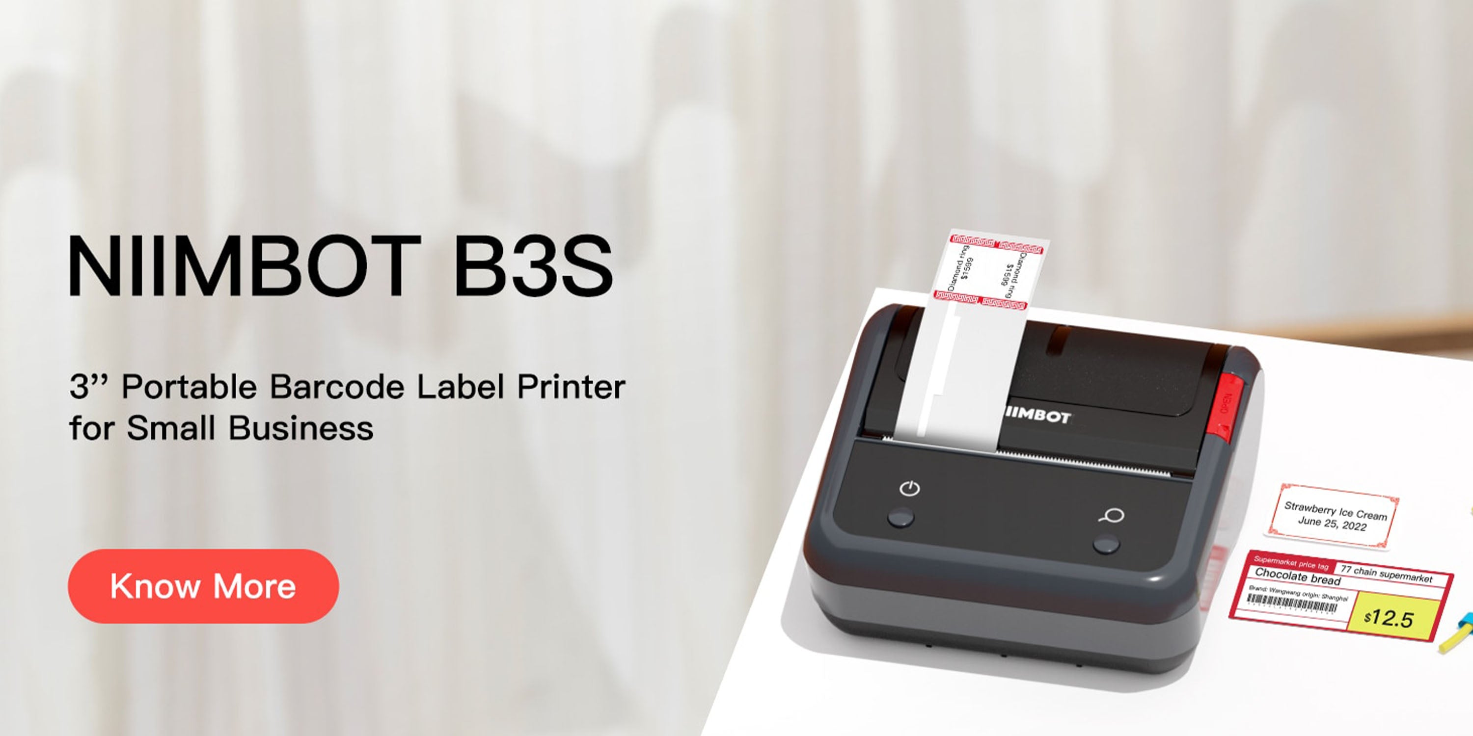 NIIMBOT Official Store - Wholesale Prices for Label Printers & Tapes