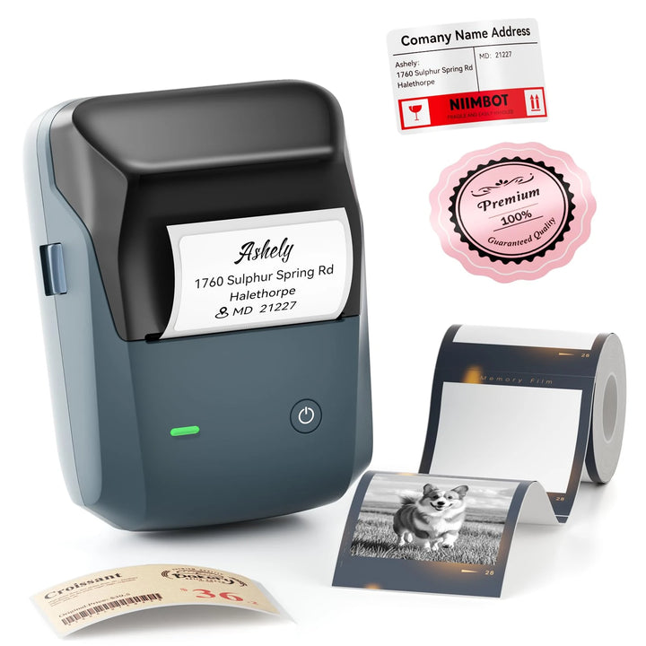 NIIMBOT B1 Pro Label Maker for Coffee Shops, Drinks, Takeaway Cups & Café Equipment