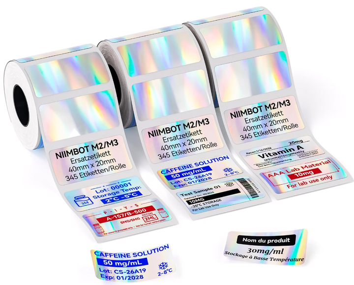 Thermal Transfer Label Printer Hologram Labels for M2, M3