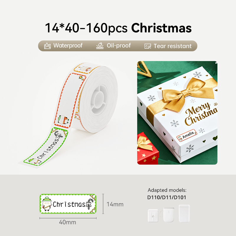 Saisonetikett für D11, D110, D101