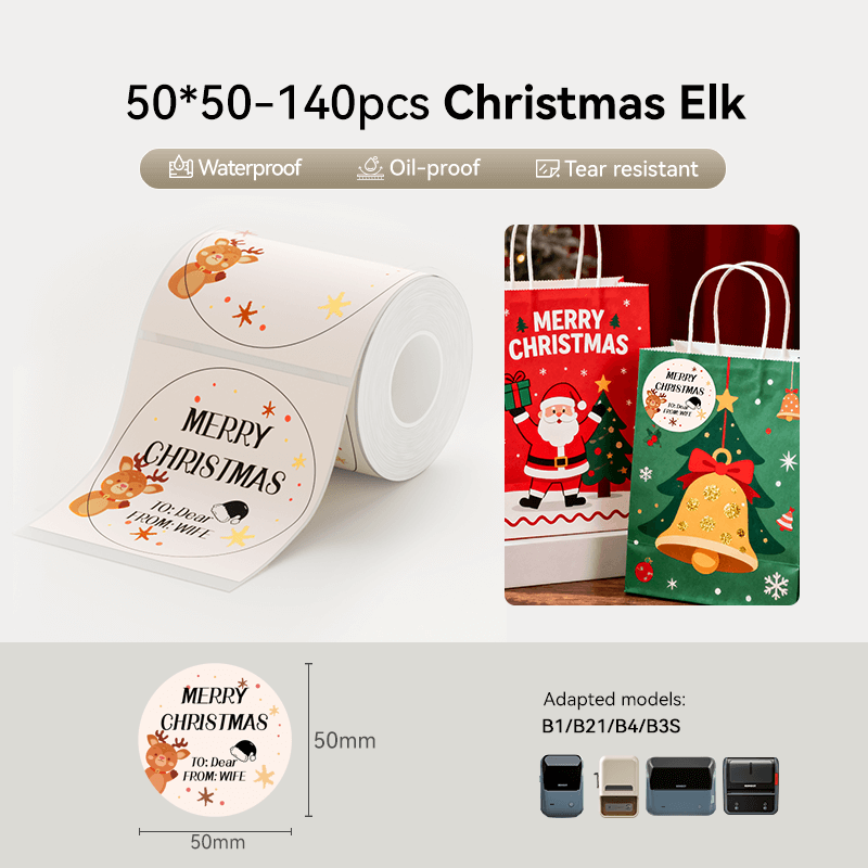 NIIMBOT Seasonal Label Paper for B21, B1, B3S —— NIIMBOT