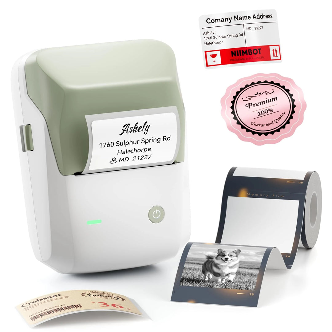 NIIMBOT B1 Pro Label Maker for Coffee Shops, Drinks, Takeaway Cups & Café Equipment