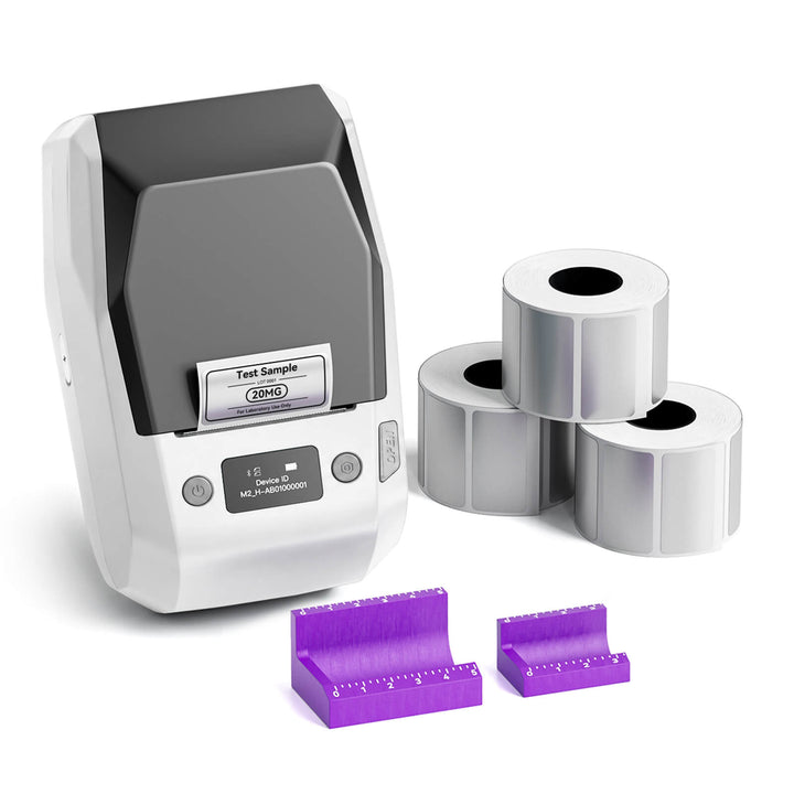 NIIMBOT M2 2-Inch Label Maker for Vial Bottle Labels, Lab Storage & Sample Organization