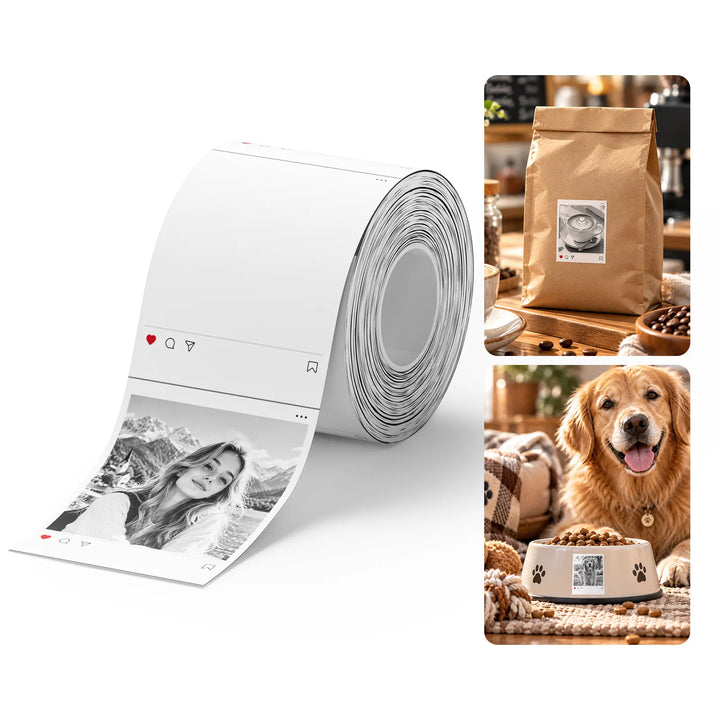 Photo Thermal Label Paper Only for B21 Pro, B1 Pro, B2 Pro