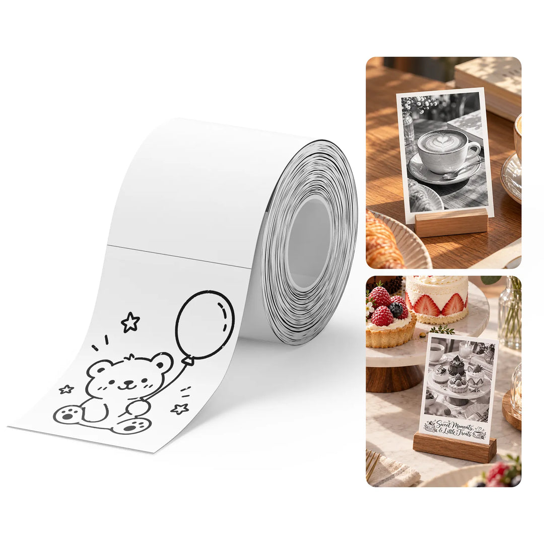 Photo Thermal Label Paper Only for B21 Pro, B1 Pro, B2 Pro