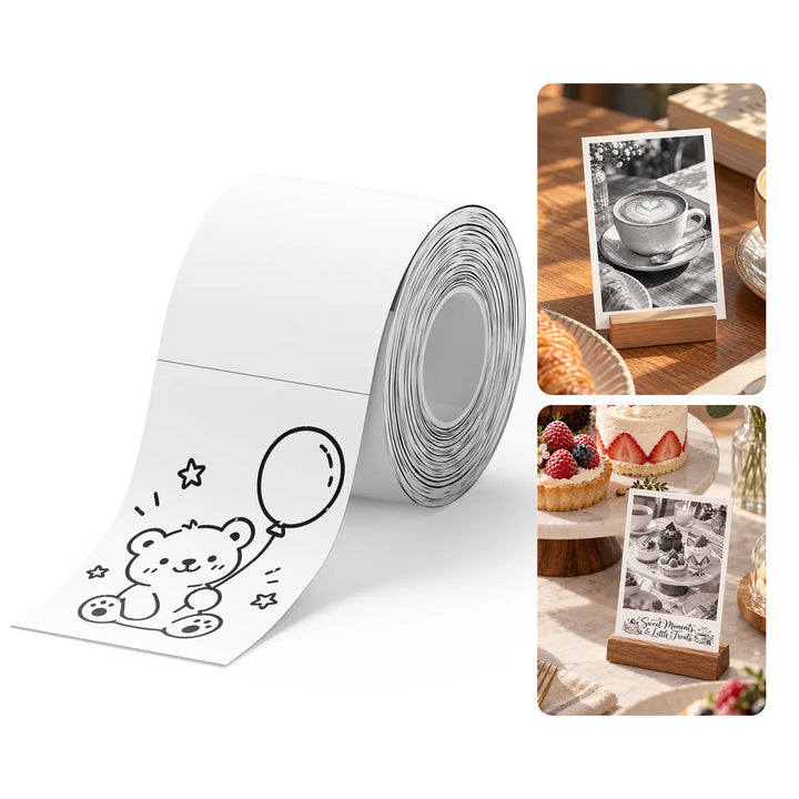 Photo Thermal Label Paper Only for B21 Pro, B1 Pro, B2 Pro