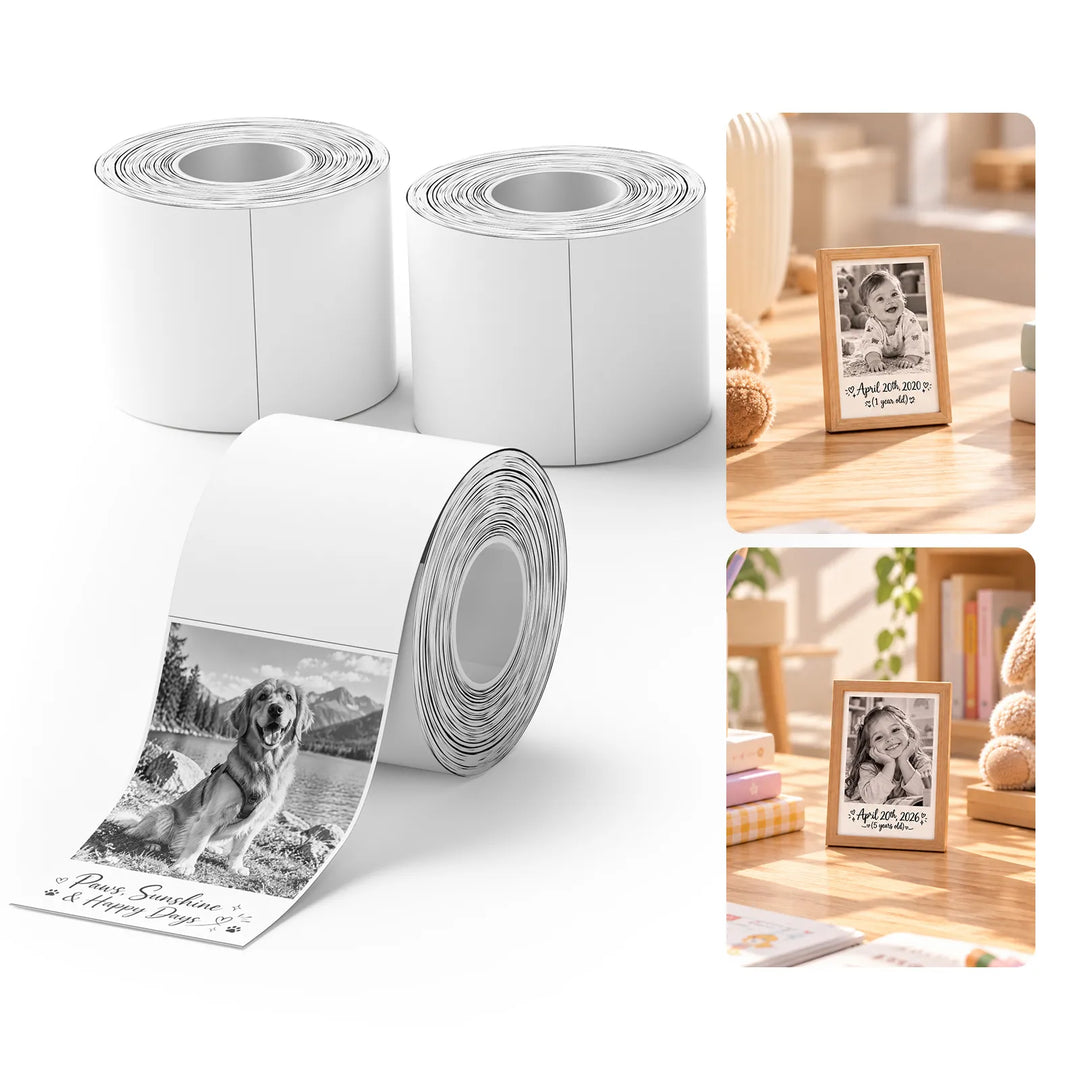 Photo Thermal Label Paper Only for B21 Pro, B1 Pro, B2 Pro
