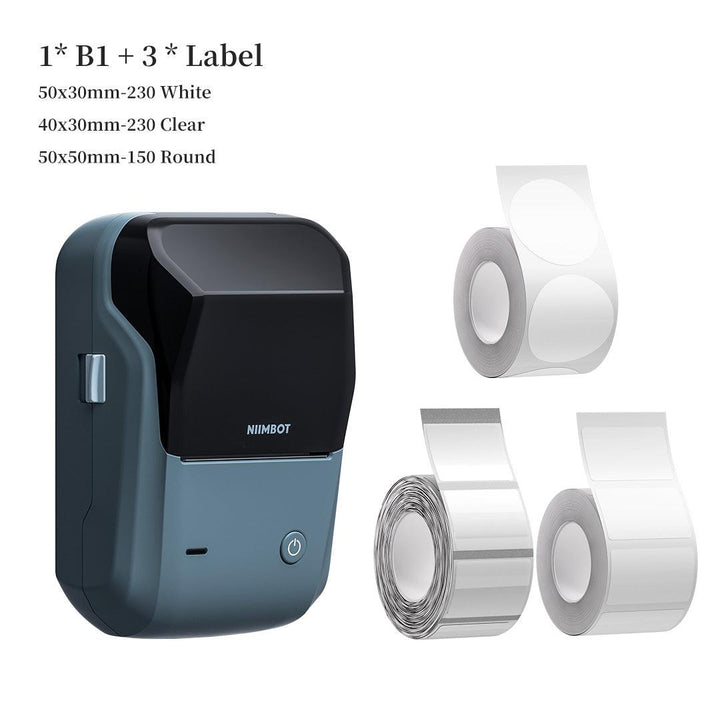 B1 Inkless Thermal Label Printer, Create Professional Labels with Ease