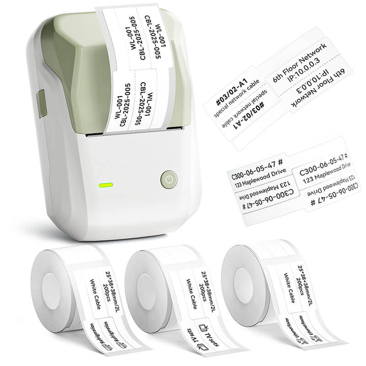 NIIMBOT B1 Inkless Thermal Label Printer, Create Professional Business Labels with Ease