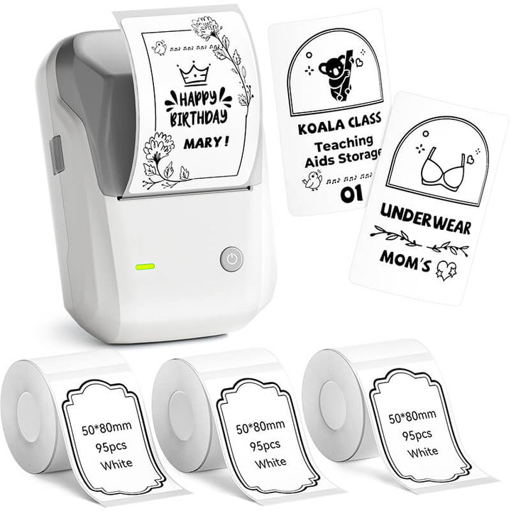NIIMBOT B1 Inkless Thermal Label Printer, Create Professional Business Labels with Ease