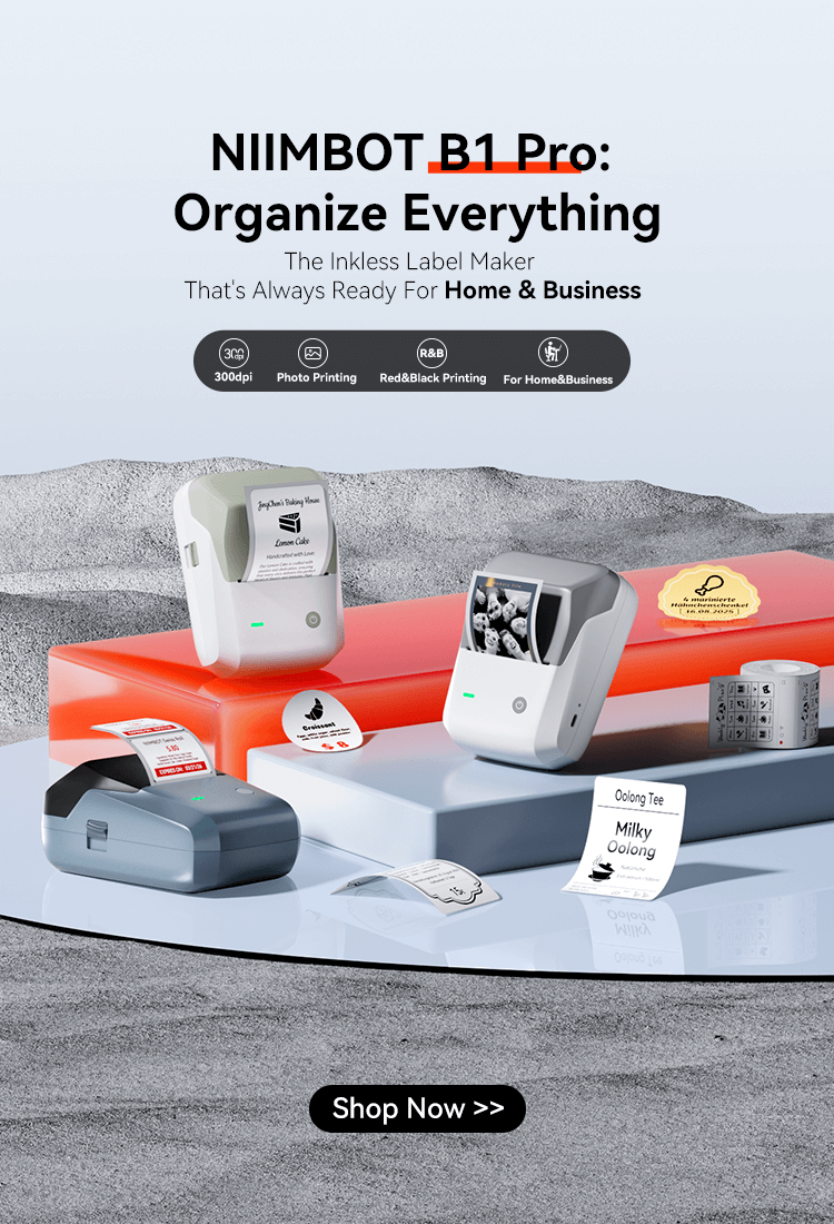 NIIMBOT Official Store-Wholesale Prices for Label Printers & Tapes