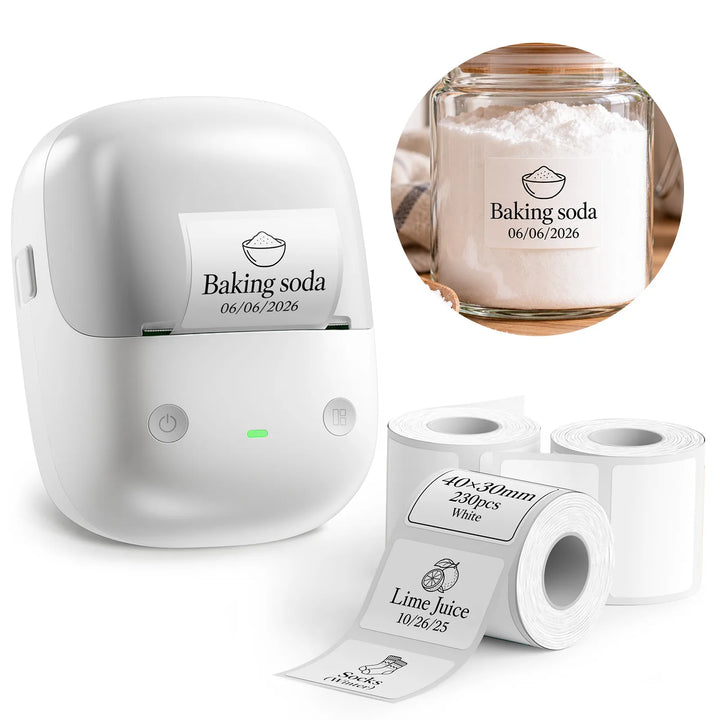 NIIMBOT B2 Label Maker, Thermal Label Printer, Portable Inkless Label Makers for Home/Office/Business