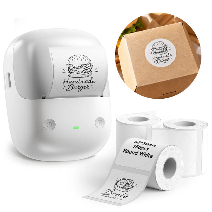 NIIMBOT B2 Label Maker, Thermal Label Printer, Portable Inkless Label Makers for Home/Office/Business