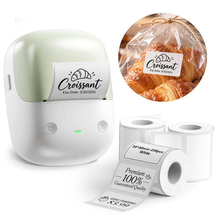NIIMBOT B2 Label Maker, Thermal Label Printer, Portable Inkless Label Makers for Home/Office/Business