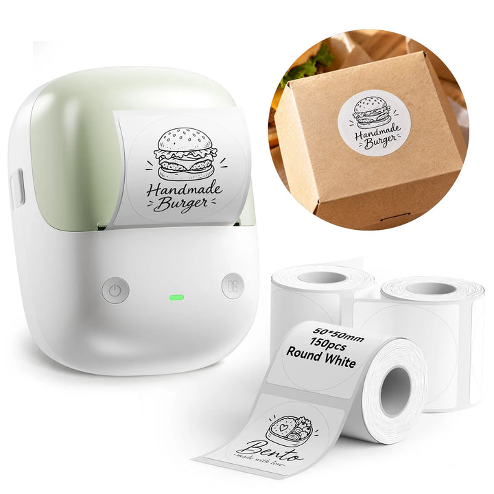 NIIMBOT B2 Label Maker, Thermal Label Printer, Portable Inkless Label Makers for Home/Office/Business