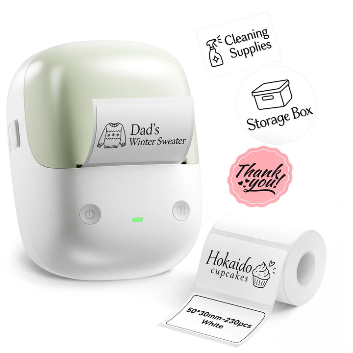 NIIMBOT B2 Label Maker, Thermal Label Printer, Portable Inkless Label Makers for Home/Office/Business