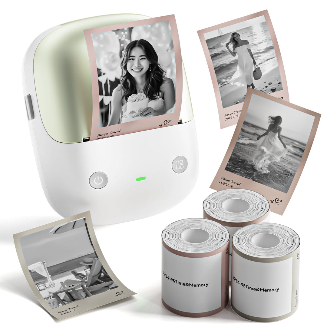 NIIMBOT B2 Pro 300 DPI High Definition, Portable Thermal Label Printer with Fun APP for Photos, Scrapbook, Home, School Organization