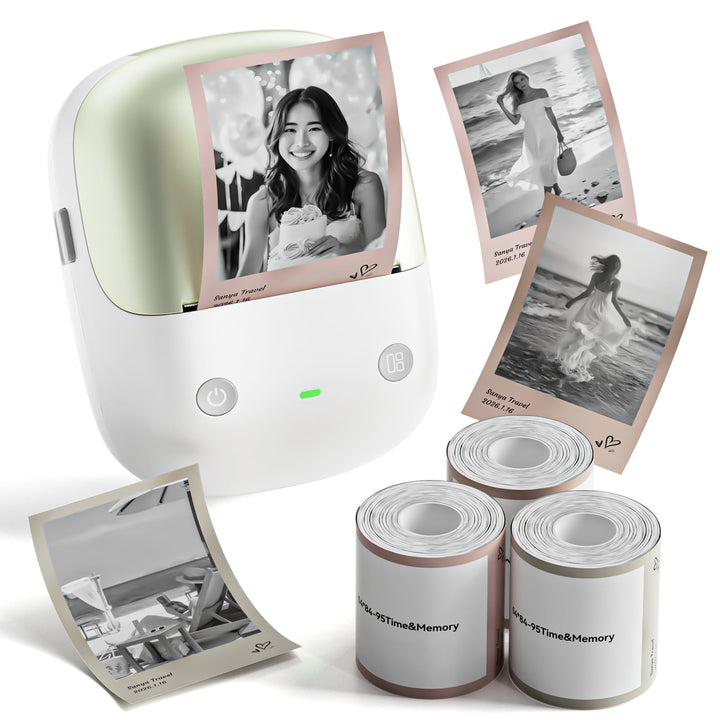 NIIMBOT B2 Pro 300 DPI High Definition, Portable Thermal Label Printer with Fun APP for Photos, Scrapbook, Home, School Organization